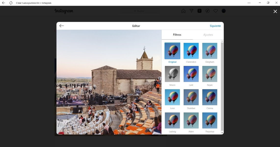 Cómo subir fotografías a Instagram desde el PC