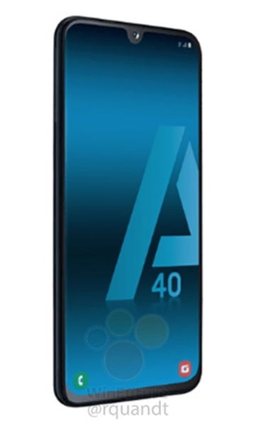 Samsung Galaxy A40: imágenes y características oficiales filtradas