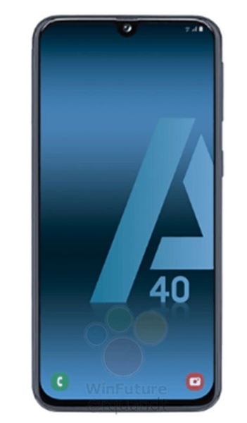 Samsung Galaxy A40: imágenes y características oficiales filtradas