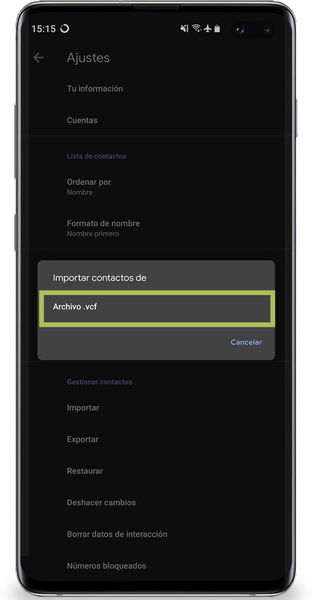 Cómo hacer una copia de seguridad de tus contactos, y cómo restaurarla