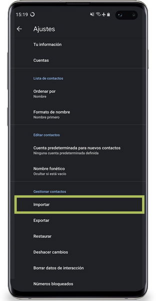 Cómo hacer una copia de seguridad de tus contactos, y cómo restaurarla