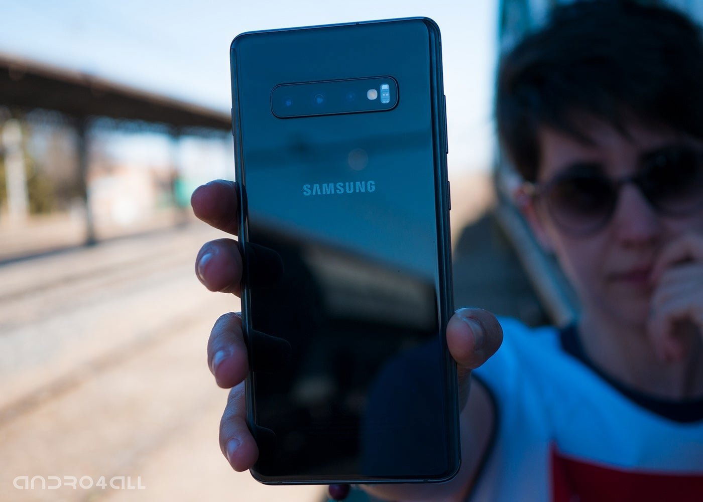 Parte trasera del Galaxy S10+