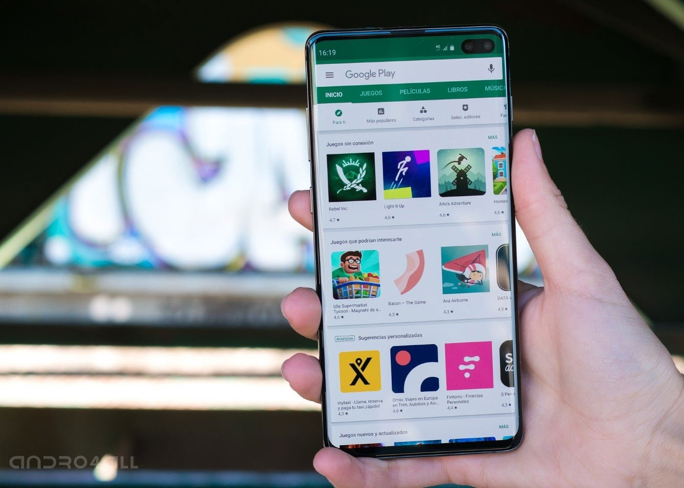 Samsung Galaxy S10 Plus, Google play Store