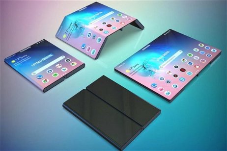 Samsung patenta un teléfono móvil plegable de doble pantalla