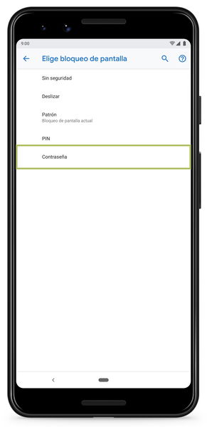 Cómo ponerle una contraseña a tu móvil Android