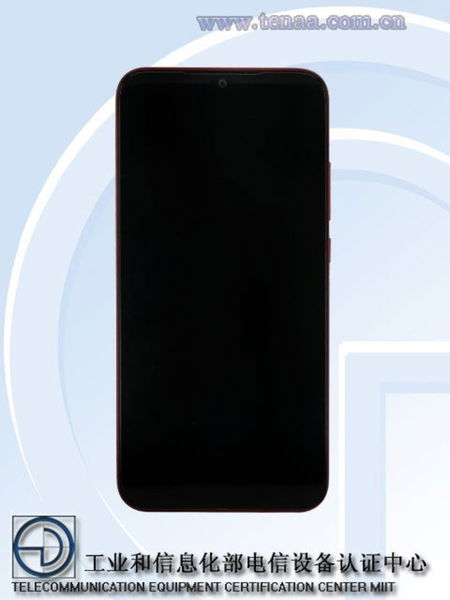 Xiaomi Redmi 7 TENAA frontal