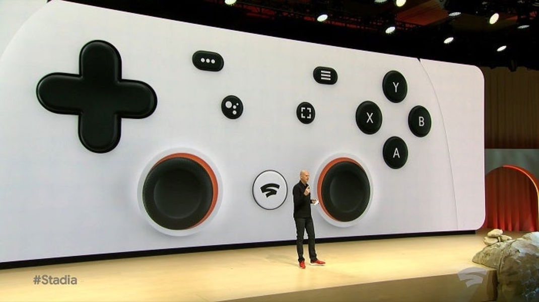 Presentación del Google Stadia Controller