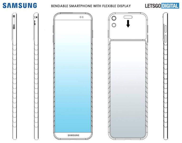 O lo amas o lo odias: Samsung acaba de patentar un móvil-brazalete que se dobla sobre tu muñeca