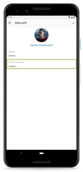 Cómo cambiar el nombre de usuario de Instagram