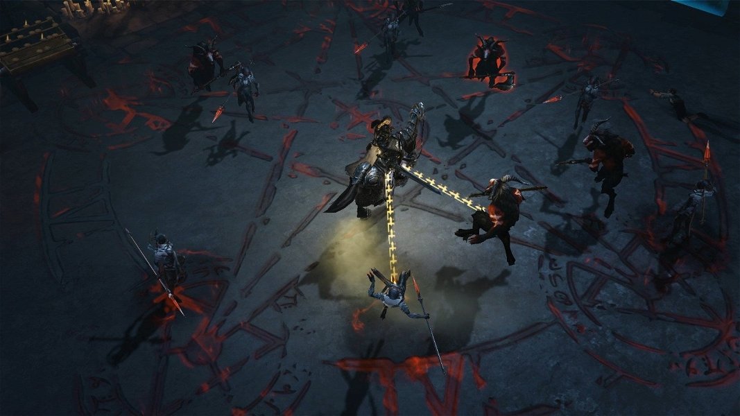 Crusader gameplay Diablo Immortal