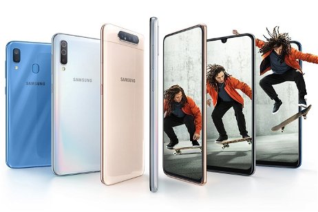 Del A10 al A80: así son los seis terminales de la nueva serie Samsung Galaxy A