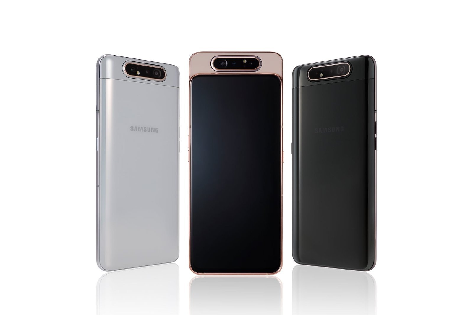 Samsung Galaxy variantes en gama de negros
