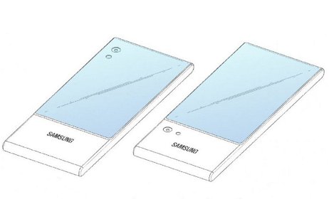 Samsung tiene un plan por si los teléfonos plegables no funcionan: un móvil con una pantalla envolvente