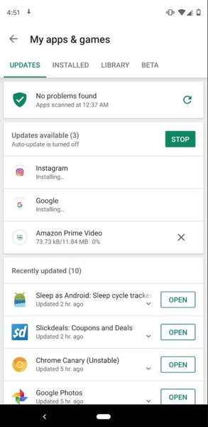 Google Play por fin permitirá descargar varias aplicaciones a la vez