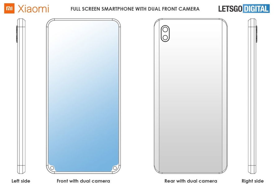 Xiaomi patente cámara frontal