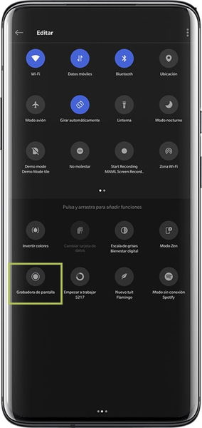 Cómo grabar la pantalla de tu OnePlus 7 o 7 Pro con la nueva opción incluida en OxygenOS