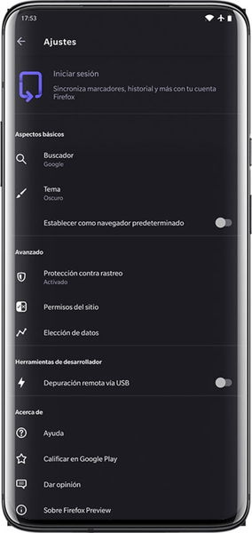 Ya puedes probar el nuevo navegador Firefox Fenix para Android