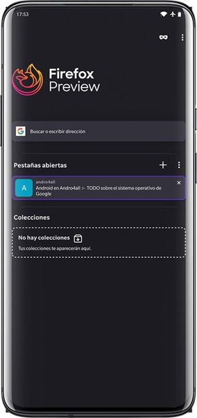 Ya puedes probar el nuevo navegador Firefox Fenix para Android