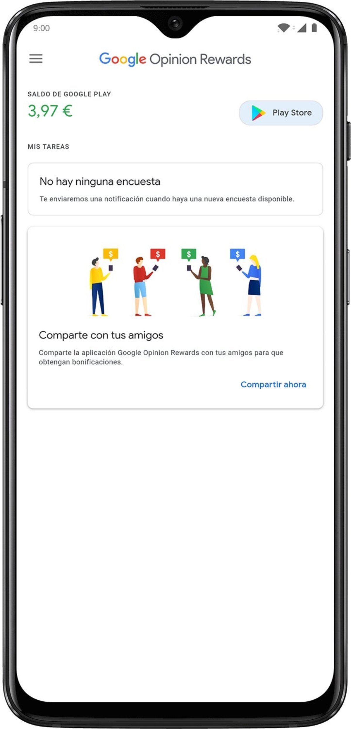 La app de Google que te paga por responder encuestas se actualiza con el nuevo diseño Material Theme