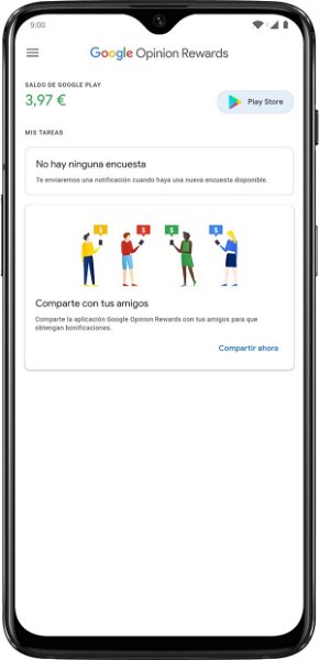 La app de Google que te paga por responder encuestas te avisará si tu crédito va a caducar