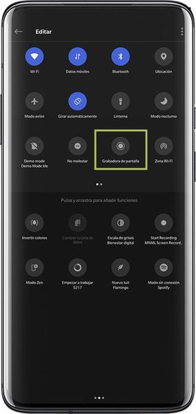 Cómo grabar la pantalla de tu OnePlus 7 o 7 Pro con la nueva opción incluida en OxygenOS
