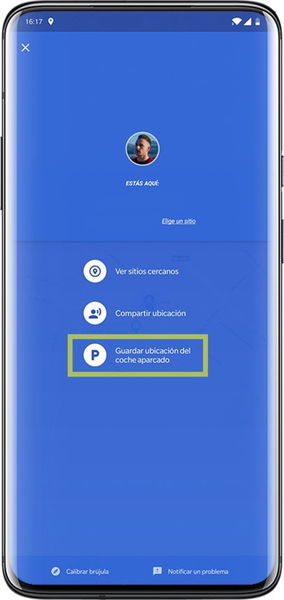 Cómo guardar la ubicación de tu coche aparcado en Google Maps