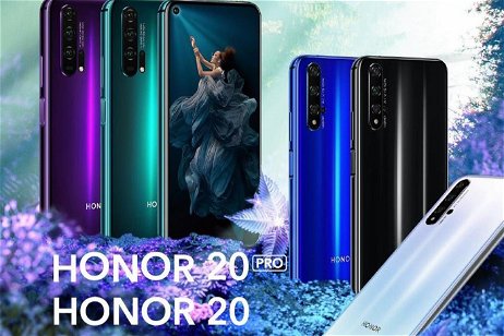 Nuevos Honor 20 y Honor 20 Pro: pantalla agujereada y cuatro cámaras en los hermanos baratos del Huawei P30