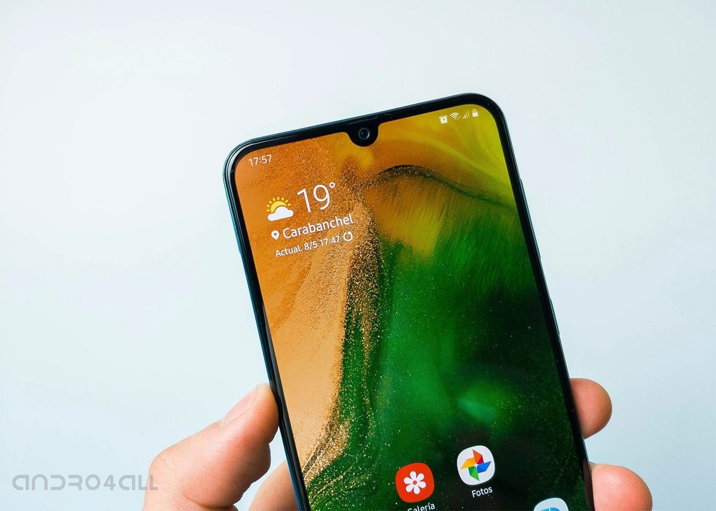 Samsung Galaxy A50 notch