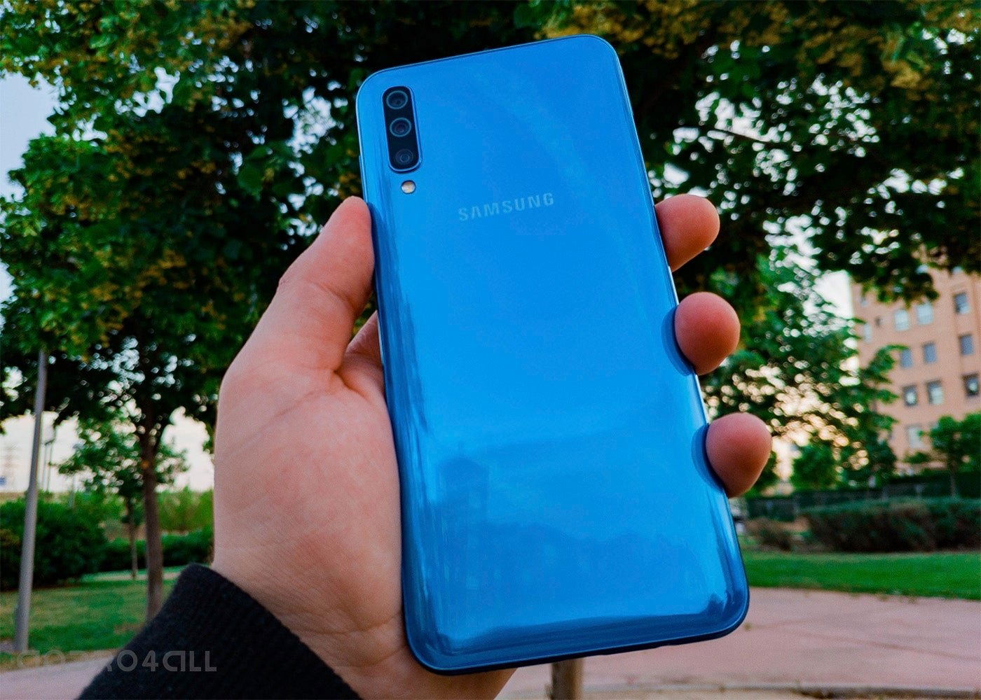 Samsung Galaxy A50 trasera