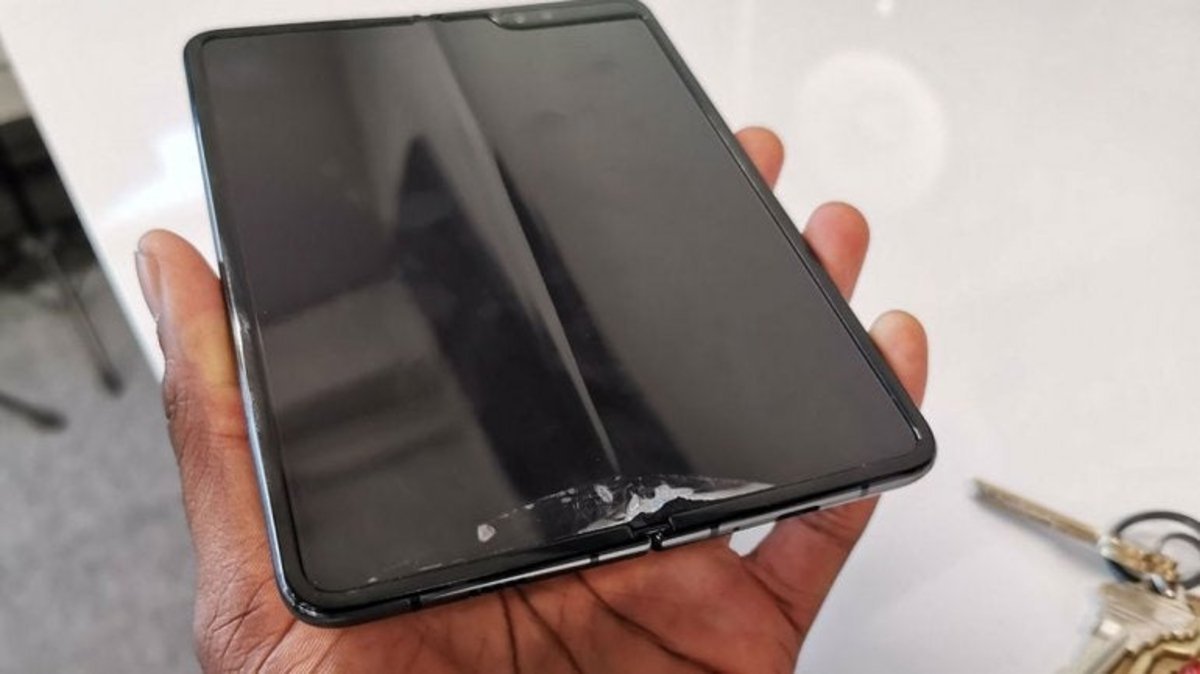 Samsung Galaxy Fold roto
