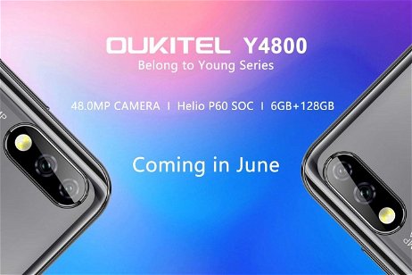 Oukitel Y4800, la serie más joven de Oukitel se presenta con IA y una cámara doble de 48 megapíxeles