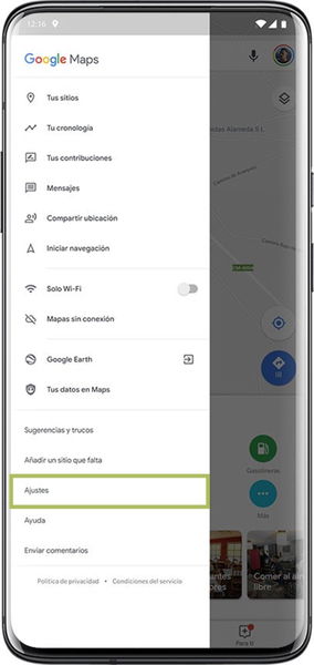 Cómo activar el velocímetro en Google Maps