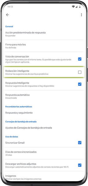 Redacción inteligente en Gmail para Android: cómo se usa y todo lo que debes saber