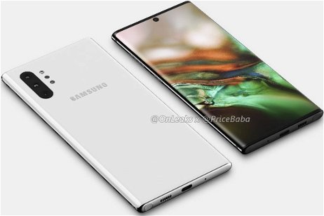Nuevos renders nos muestran el diseño del Samsung Galaxy Note 10 Pro