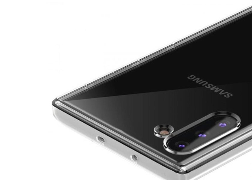 Samsung Galaxy Note 10 render superior