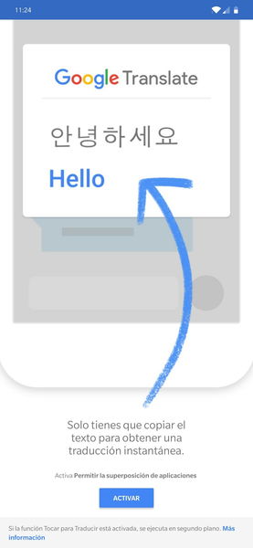 Cómo traducir instantáneamente cualquier texto copiado en Android