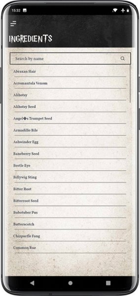 Esta app incluye toda la ayuda que necesitas sobre pociones, hechizos y niveles de Harry Potter: Wizards Unite