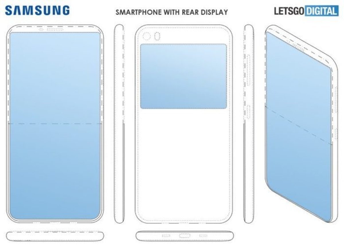 Patente Samsung doble pantalla