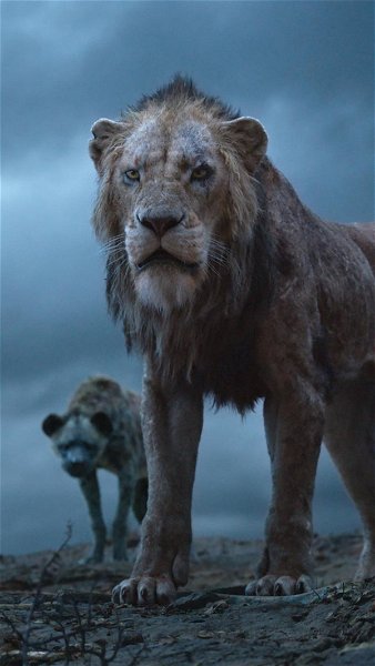 El rey león - Scar y Simba