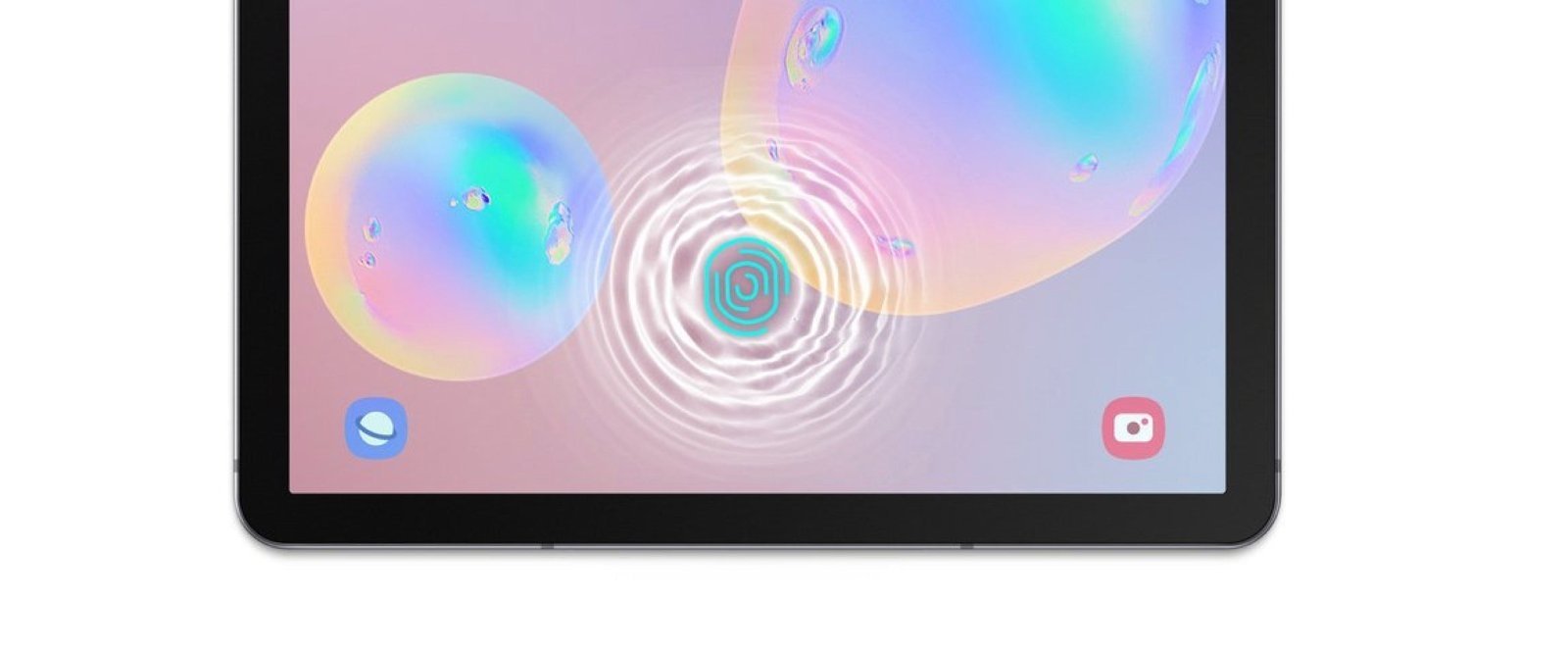 Lector de huellas en pantalla de Samsung Galaxy Tab S6