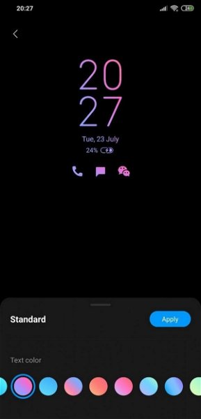 El reloj de los Xiaomi recibe nuevo aspecto gracias al Always-On Display de MIUI