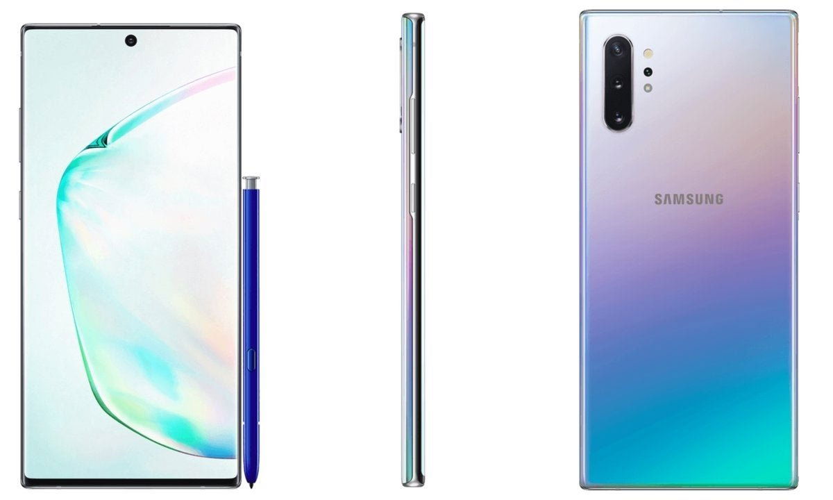 Note 10 Plus degradado