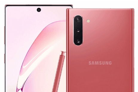 Así luce el Samsung Galaxy Note 10 en su nuevo color rosa Así luce el Samsung Galaxy Note 10 en su nuevo color rosa