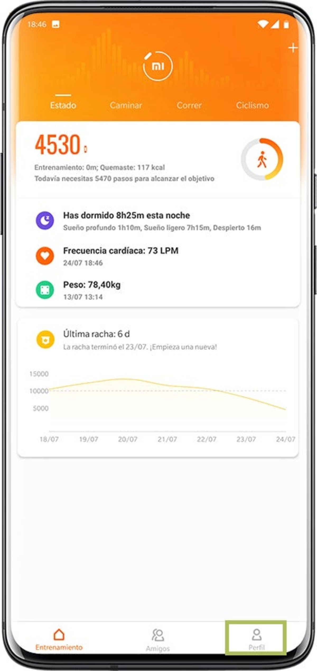 Google fit xiaomi mi band 4 hot sale