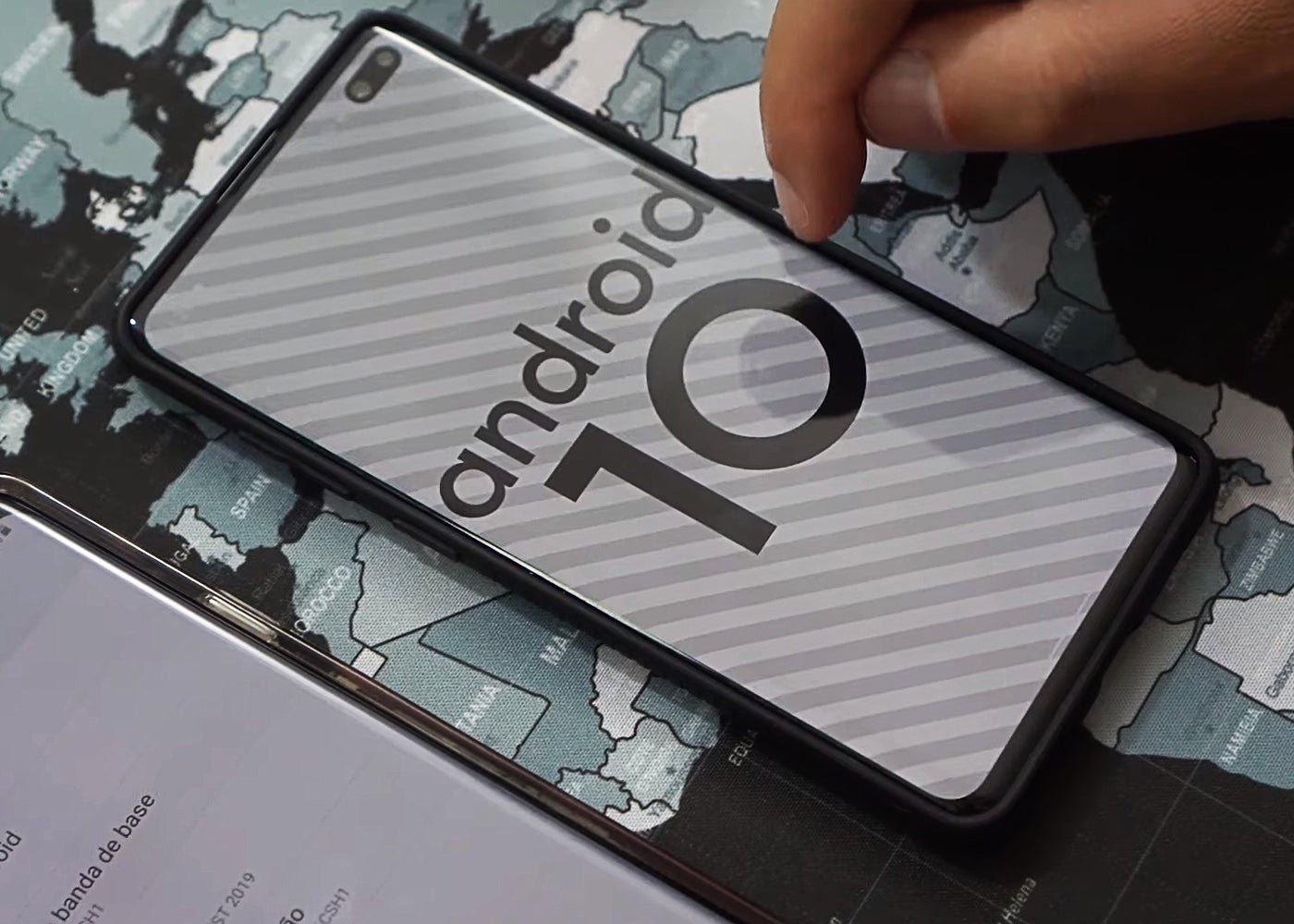 ANdroid 10 en un Samsung Galaxy