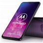 Diseño del Motorola One Zoom en color purpura