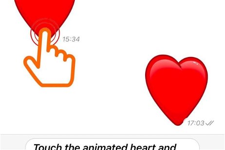 Razón 821 para dejar WhatsApp: en Telegram el móvil vibra al ritmo de los latidos del emoji del corazón