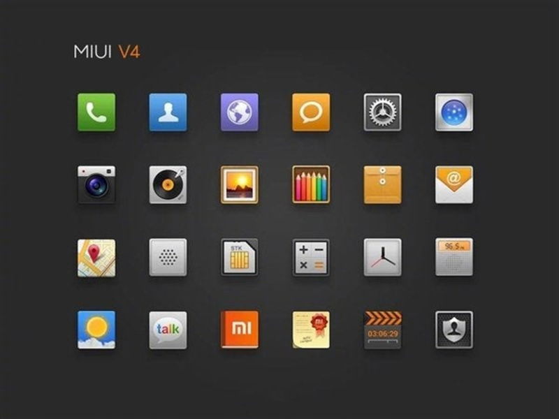 Iconos MIUI V4