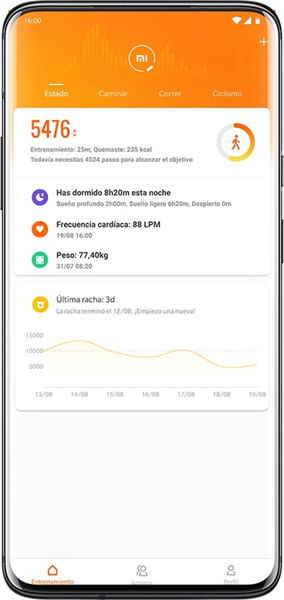 Mi Fit para Android, guía completa: lo que puedes hacer con la app de la Mi Band (y otros wearables de Xiaomi)