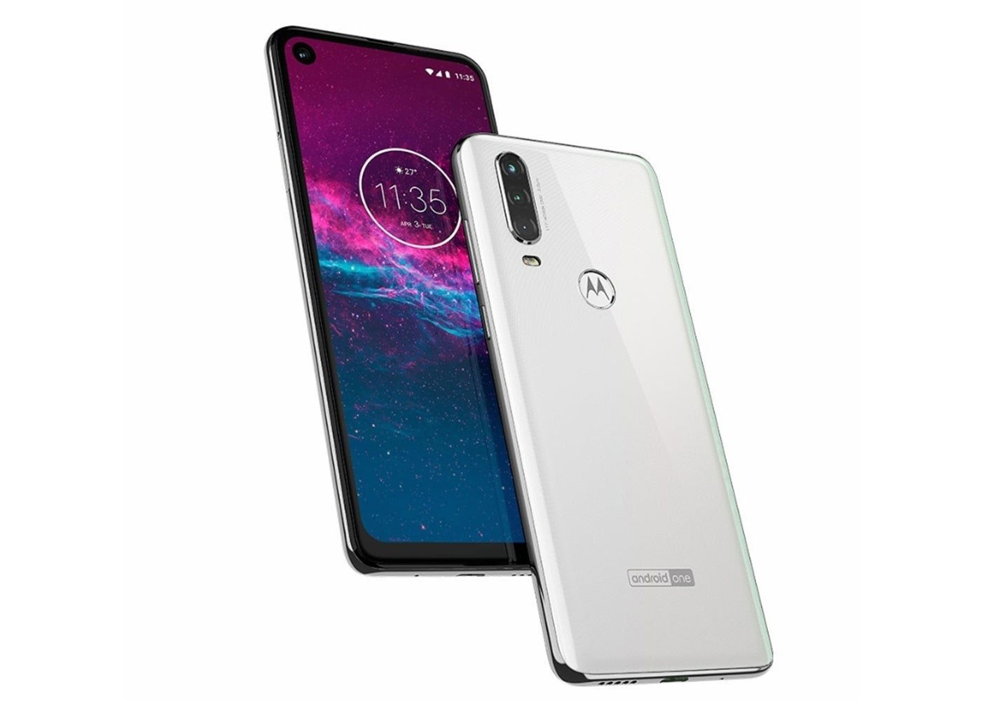 Motorola One Action blanco